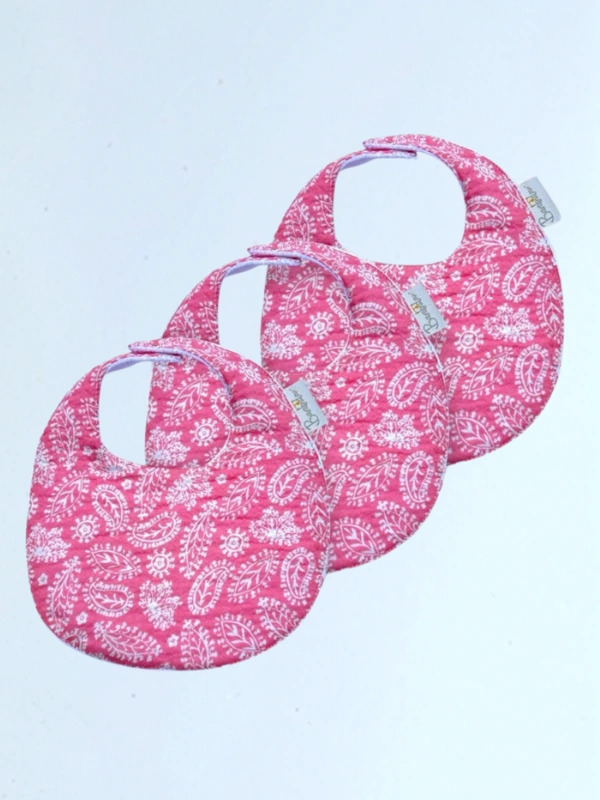 Pack-3-Bavoirs-Classique-Gaze-Rose-Bambidou