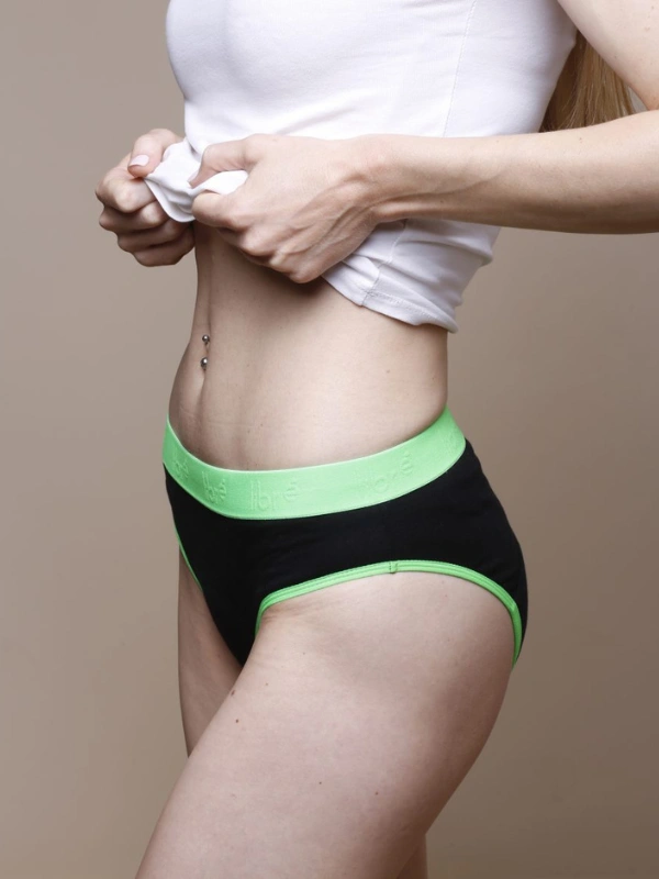 Pack de 3 culottes menstruelles en flux abondant pour adolescentes Wearlibrè