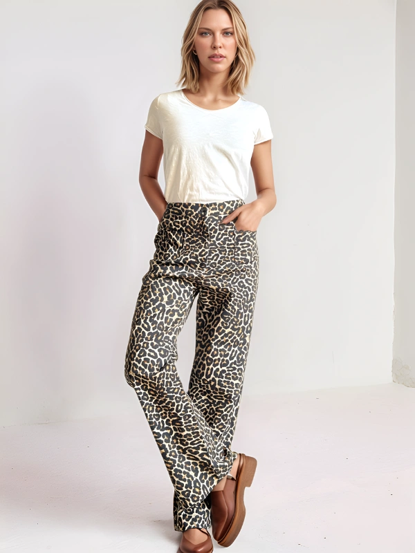 Pantalon Leopard Némétis Maison Perenne