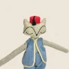 Petit Doudou Renard Tarbouche Ranés