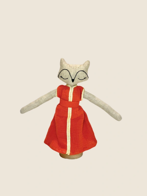 Petite Poupée Renarde à la Marocaine Ranés