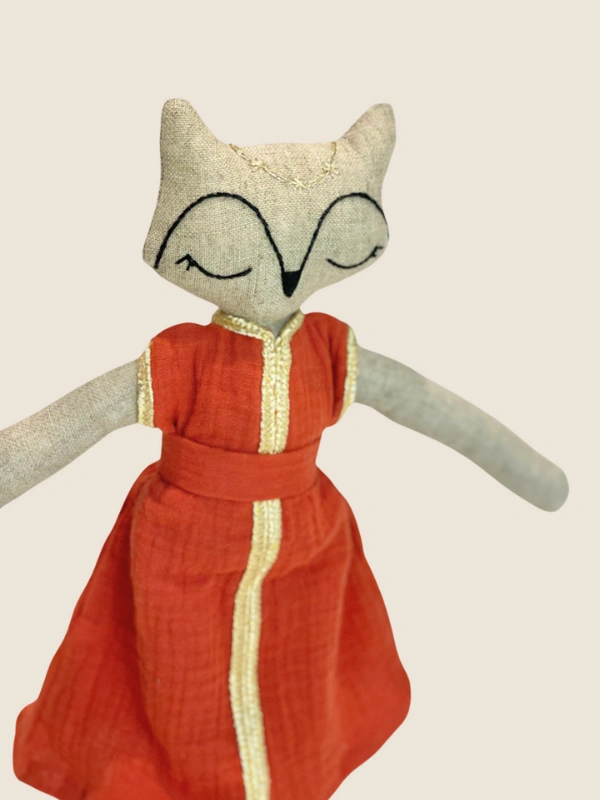 Petite Poupée Renarde à la Marocaine Ranés