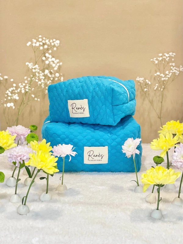 Petite Trousse en coton piqué Ranés