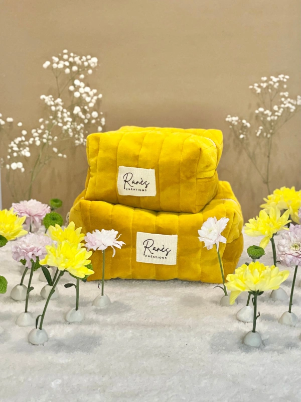 Petite Trousse en velours Ranés