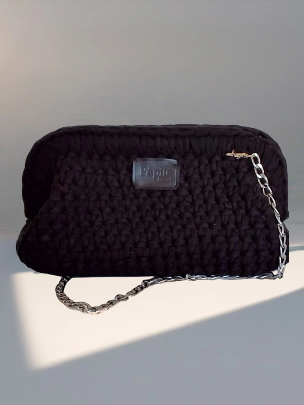 Pochette Elégance noir Pépite brand