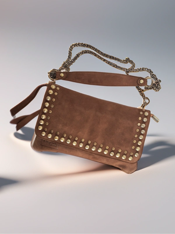 Pochette Sac Lolly Camel Pépite brand