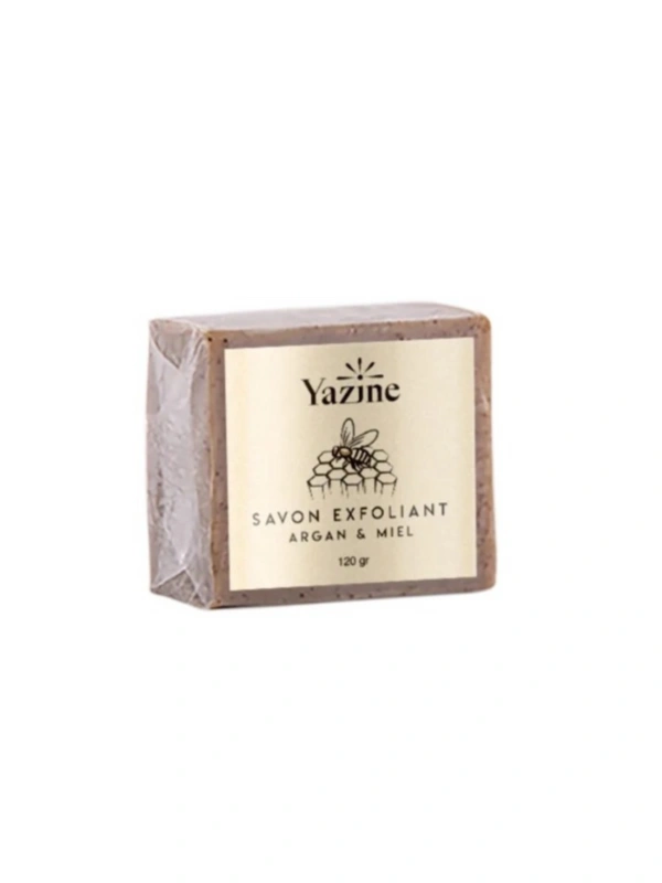 Savon Exfoliant Argan & Miel Yazine Cosmetics