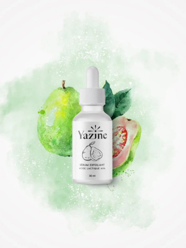 Sérum Exfoliant Acide lactique AHA Yazine Cosmetics