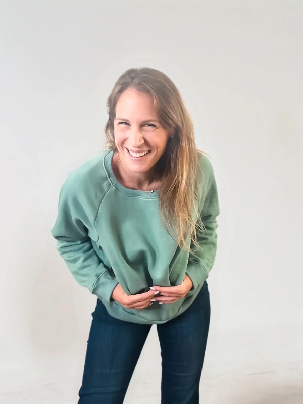 Sweat D'allaitement Et Grossesse Vert Bambidou