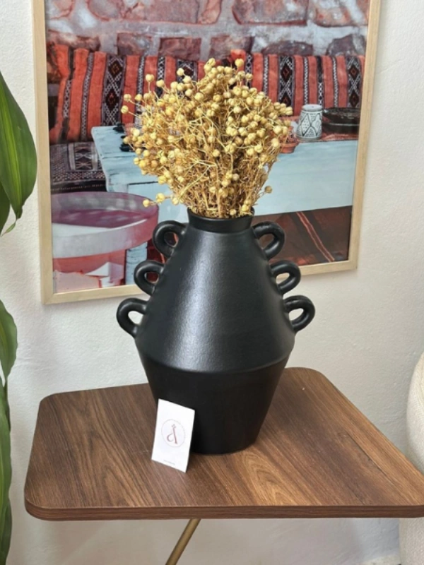 Vase artisanal Adrar mat Grand Ajbir