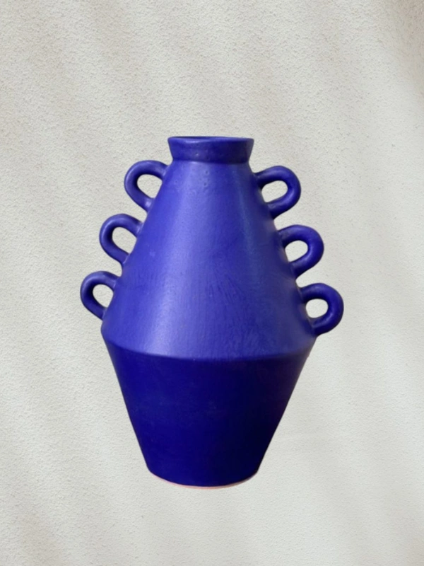 Vase artisanal Adrar mat Grand Ajbir