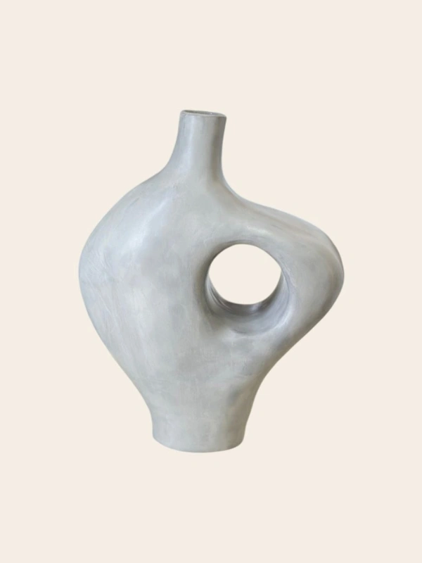 Vase artisanal Adrar mat Petit Ajbir