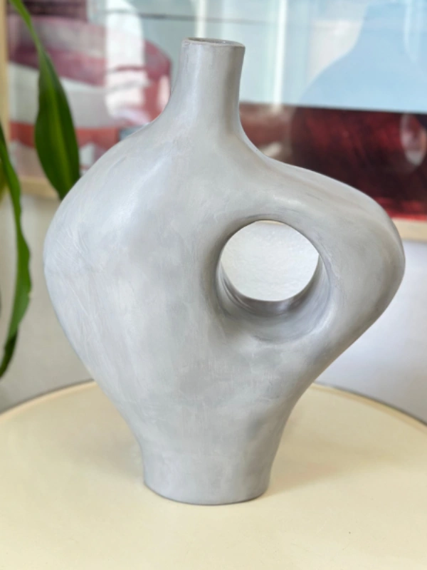 Vase artisanal Adrar mat Petit Ajbir