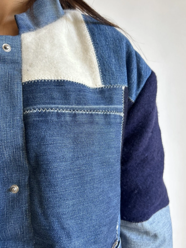 Veste cachemire & Jean Narcisse Maison Perenne