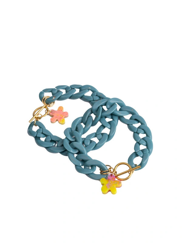 Bracelet Maille avec Charms Atelier Zarafa