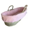 Couffin en Palme Rose Pastel Mini Babounj