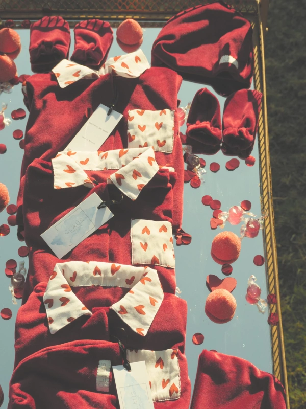 Grenouillère Velours Pack Naissance ILY Claus Kids