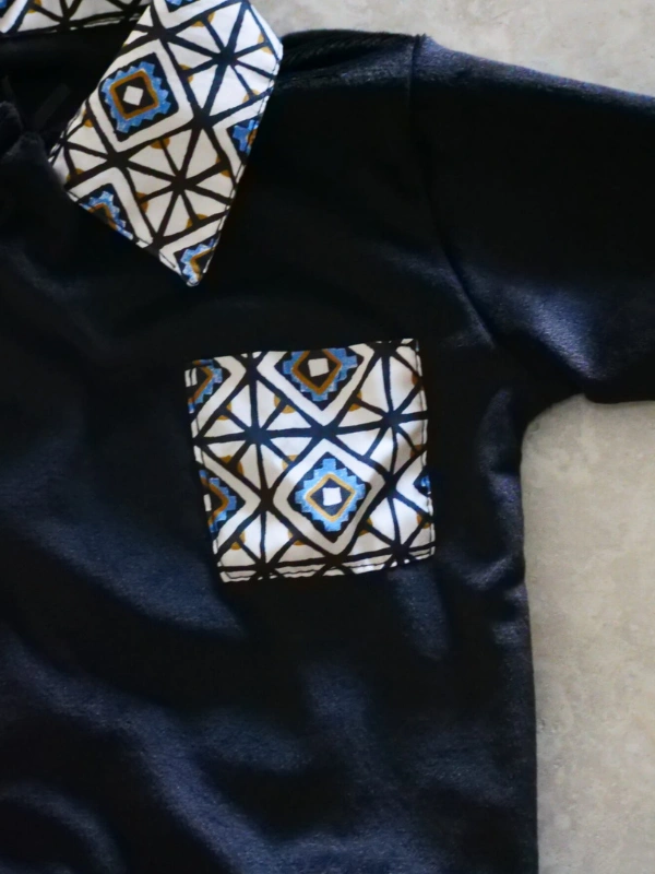 Grenouillère Velours Majorelle Nuit Pack Naissance Claus Kids