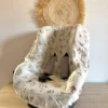 Housse de Cosy Imprimée Blanc Mini Babounj