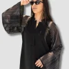 Ines Caftan Noir Milsouls