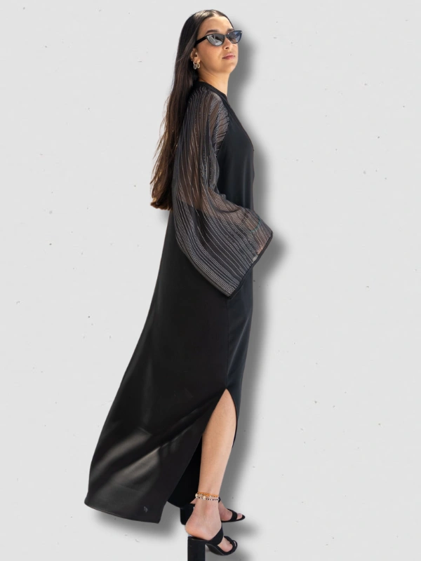 Ines Caftan Noir Milsouls