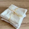 Lingettes Lavables Beige Mini Babounj