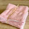 Lingettes Lavables Rose Poudré Mini Babounj