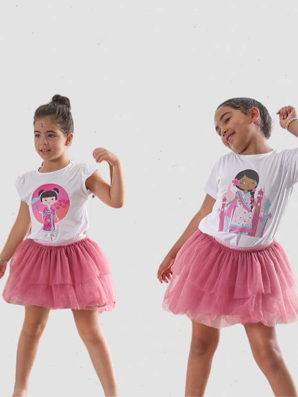 Nara Jupe Rose Maicha