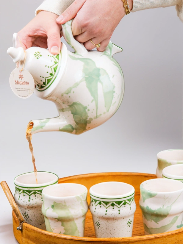Pack Tea Time à la Marocaine Vert Menthe Mamatifa