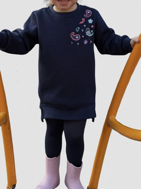 Robe Hema Bleu Marine Maïcha