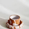 Tasse Donut Set Blanc Iris Art Studio