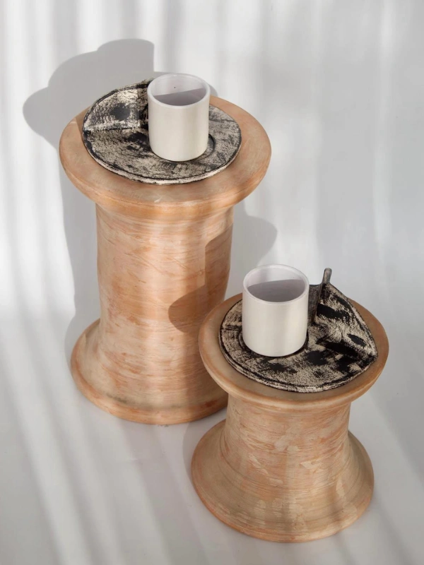 Tasse Ovni Set Blanc Iris Art Studio