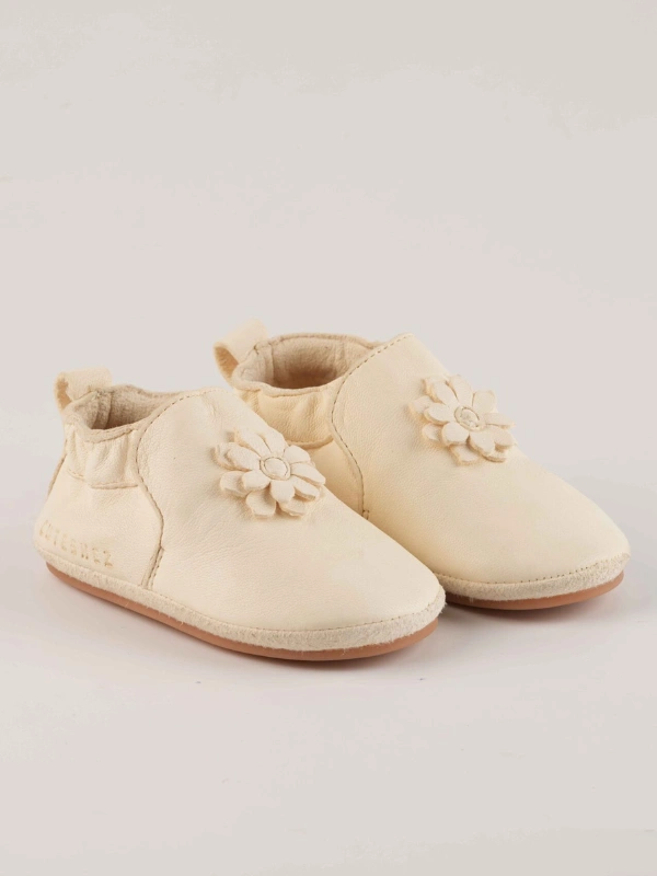 Chaussons Fleur Blanche Cuteshez