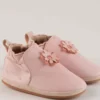 Chaussons Fleur Rose Cuteshez