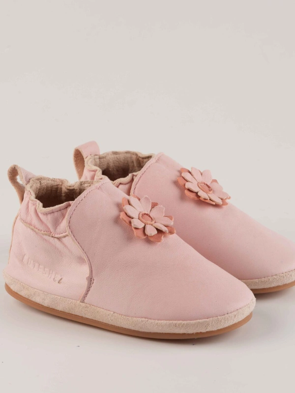 Chaussons Fleur Rose Cuteshez