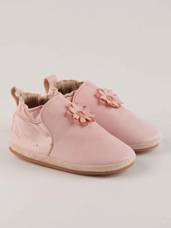 Chaussons Fleur Rose Cuteshez