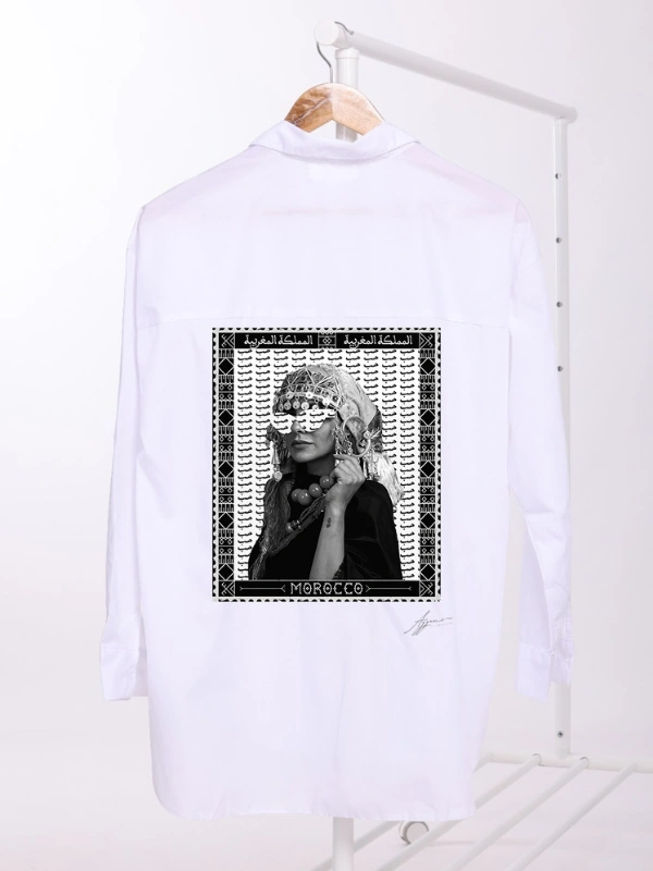 Chemise Blanche Oversize Ayyami