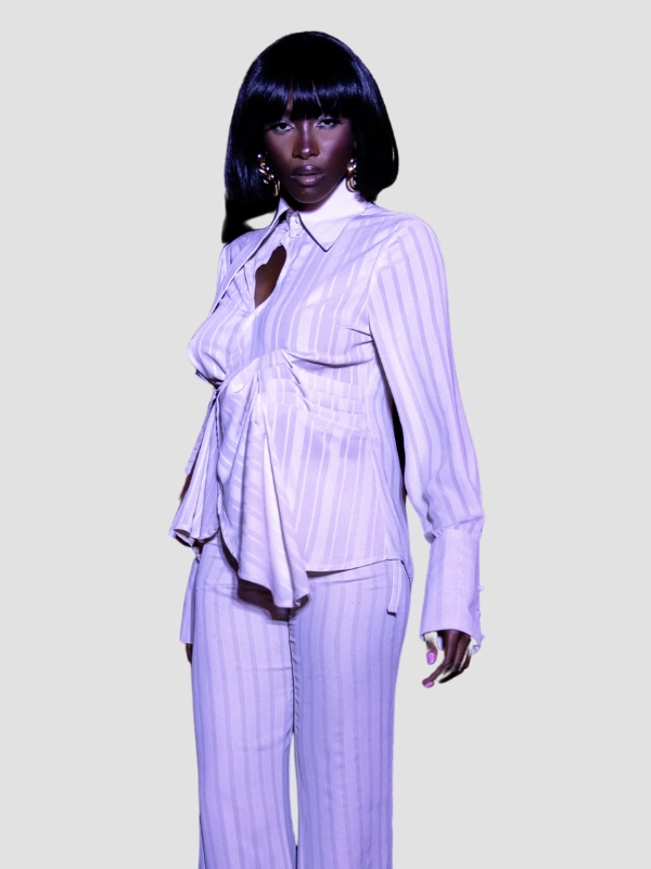 Chemisier Artemis Rose Lavande