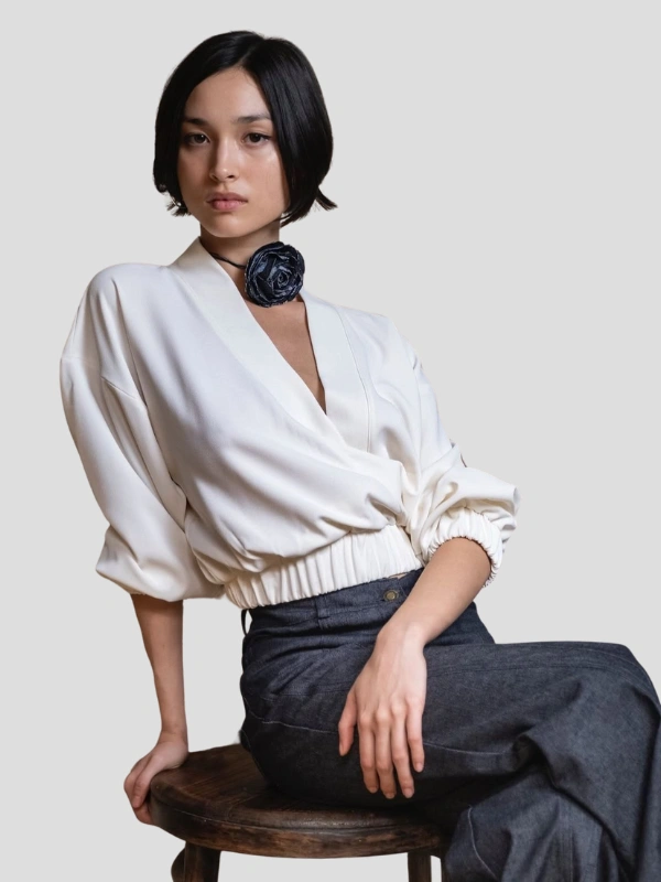 Chemisier Frida Blanche Sao Eleven