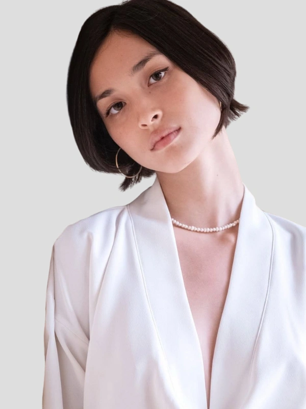 Chemisier Frida Blanche Sao Eleven