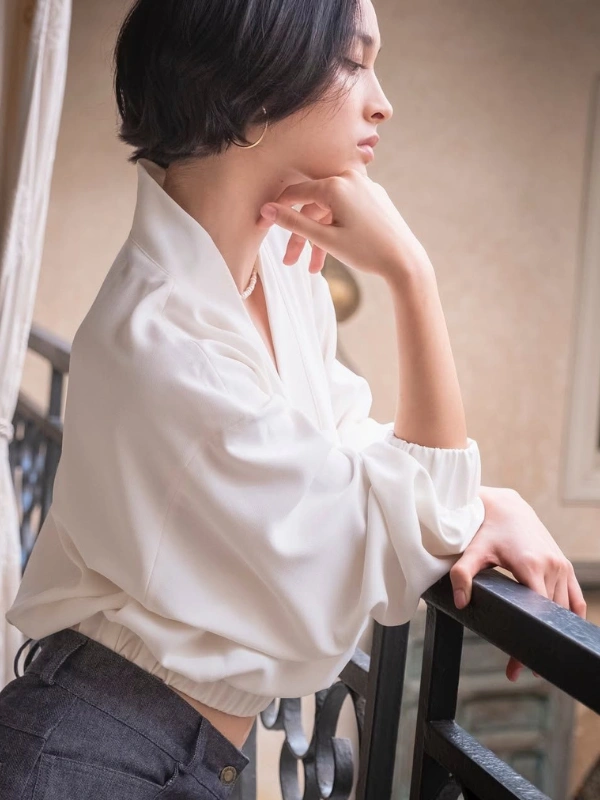 Chemisier Frida Blanche Sao Eleven