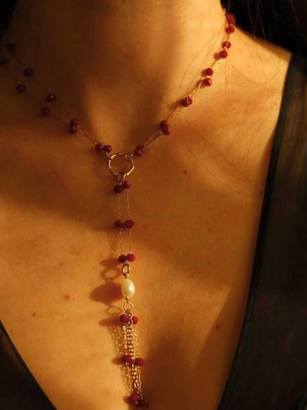 Collier Maddalena Magenta Jewellery