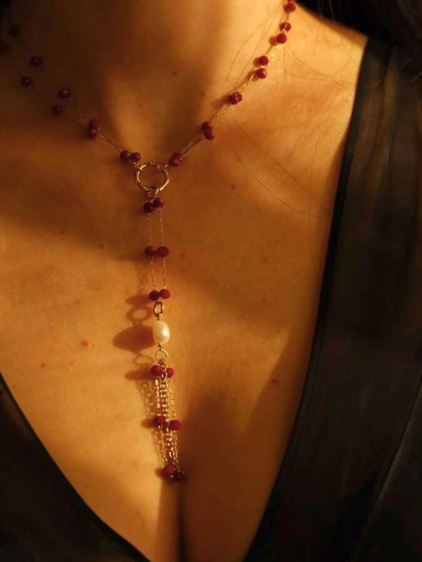 Collier Maddalena Magenta Jewellery