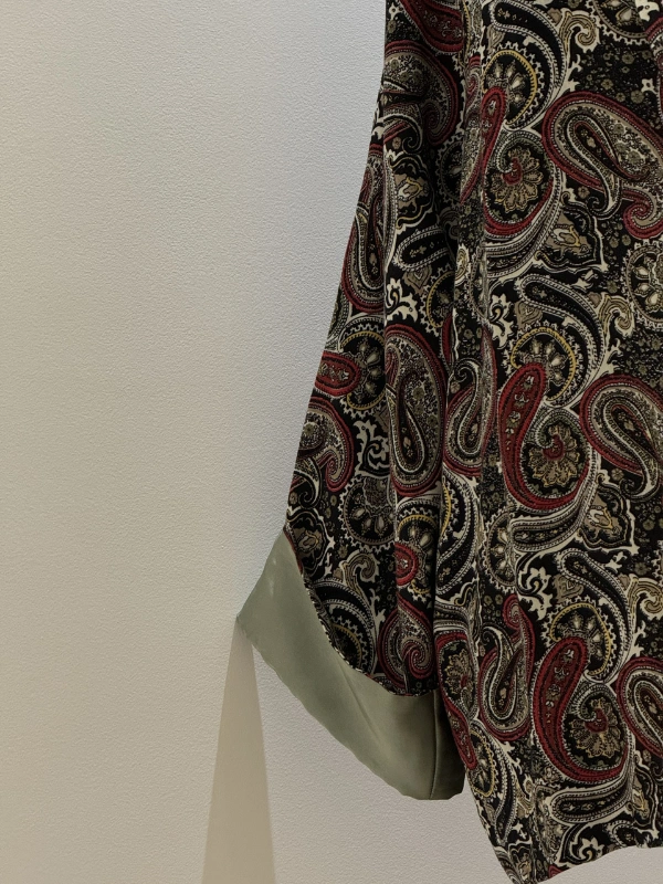 Haori en Coton Magenta Atelier