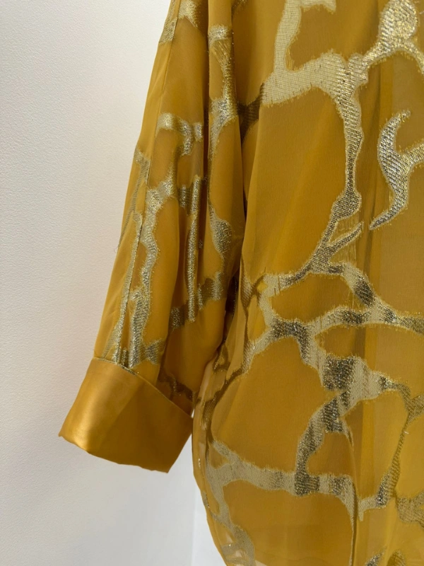 Haori en Tlija Jaune Magenta Atelier