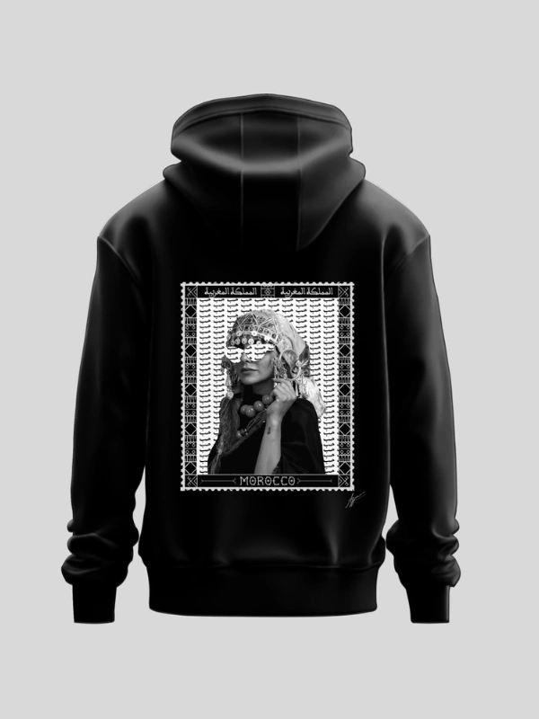 Hoddie Noir Ayyami