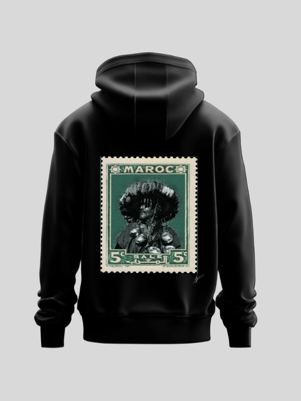 Hoddie Noir Ayyami