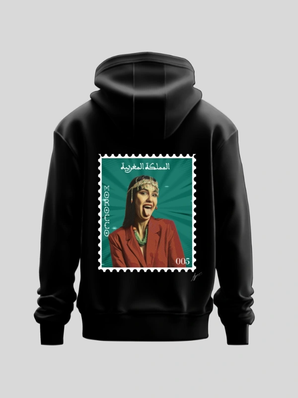 Hoddie Noir Ayyami