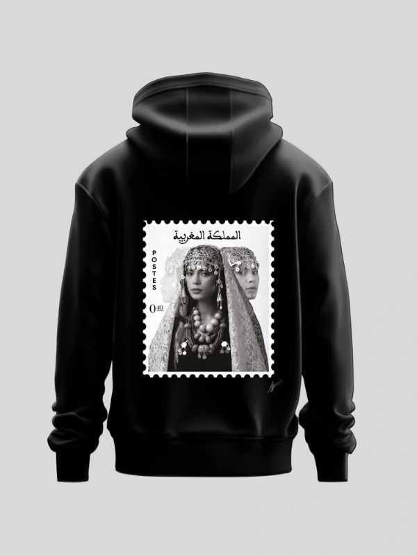 Hoddie Noir Ayyami