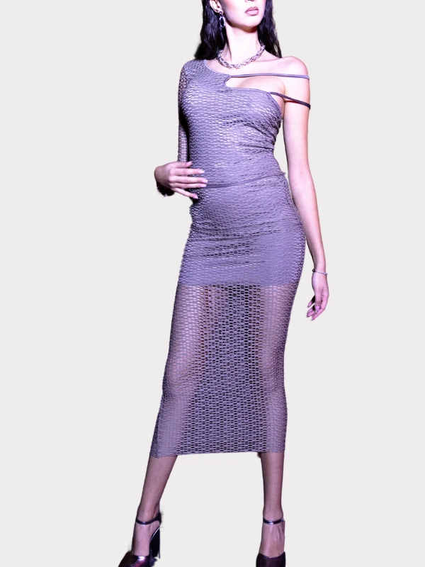 Jupe Isis Violet Auzée